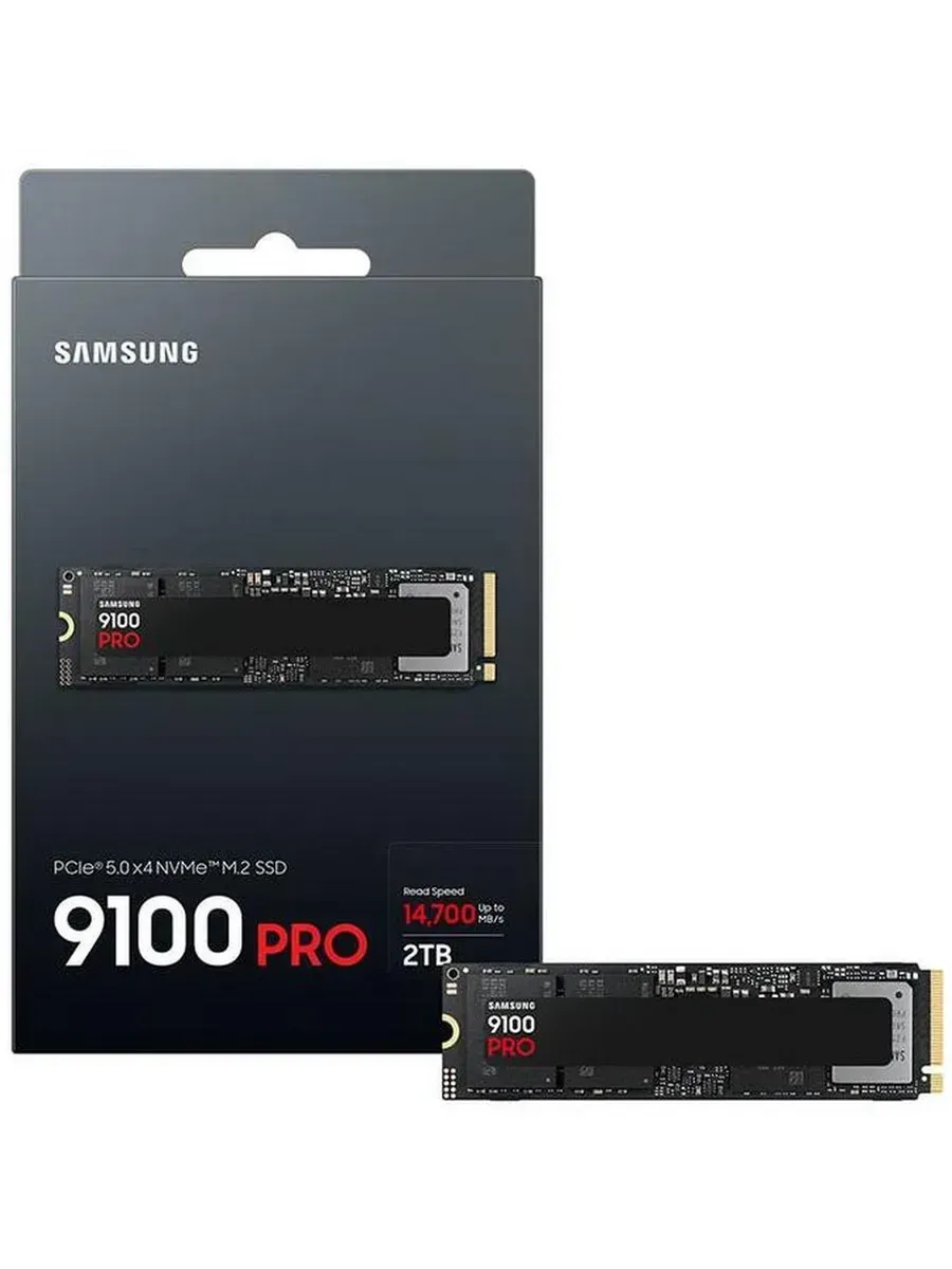 SSD накопитель 9100 PRO 2000 ГБ M.2 NVMe для ПК Samsung 1476956922 купить за 59 342 ₽ в интернет‑магазине Wildberries