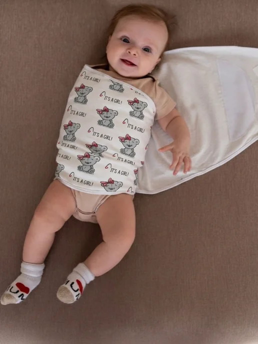 Imperia kids Пеленка на липучке для рук для новорожденных, вариант, фото 2