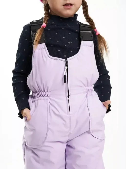 UYVU CLOTHES Полукомбинезон детский утепленный на демисезон непромокаемый, вариант, фото 3