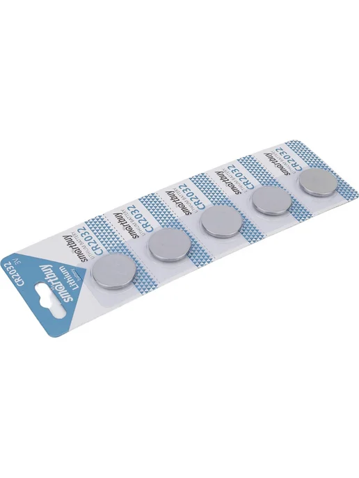 SmartBuy Батарейка Smart Buy CR2032 3V Blister, набор 20 шт, 5 шт, фото 4