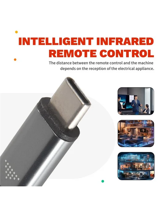 (C I O K) Беспроводной ИК-передатчик (IR blaster) USB Type-C, вариант, фото 2