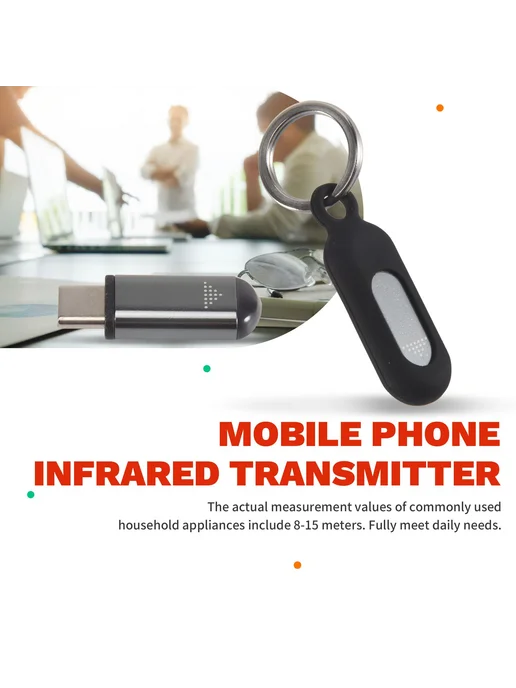 (C I O K) Беспроводной ИК-передатчик (IR blaster) USB Type-C, вариант, фото 6
