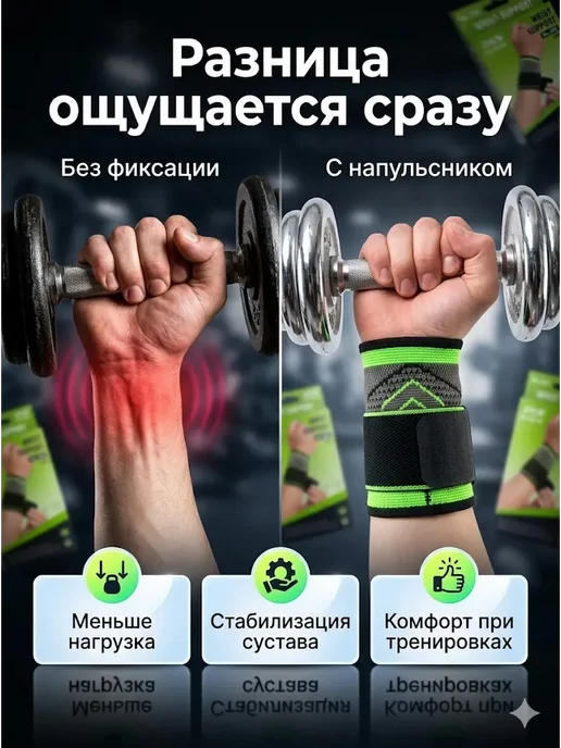 GJ18 Фиксатор кисти спортивный для тренировок, вариант, фото 3