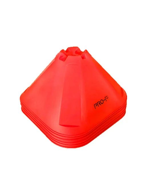 Конусы тренировочные большие "PRO Training Cones Red" PRO-F, красный, фото 2