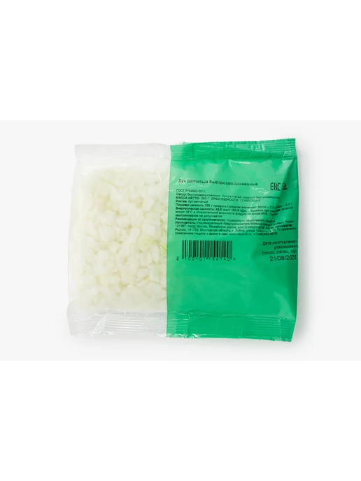 ВкусВилл Лук репчатый быстрозамороженный(Продукт замороженный), вариант