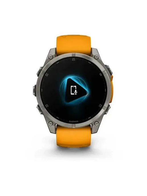 Garmin Умные часы Fenix 8 47Sapphire spark orange band 010-02904-11, оранжевый, фото 5