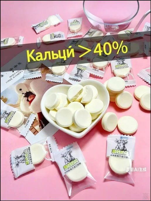 Сухое молоко коровье с повышенным содержанием кальция, вариант, фото 2
