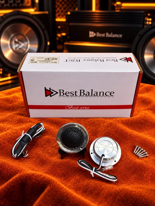 best balance Динамики автомобильные B26T Твитеры 2.54 см 1", серый, фото 5