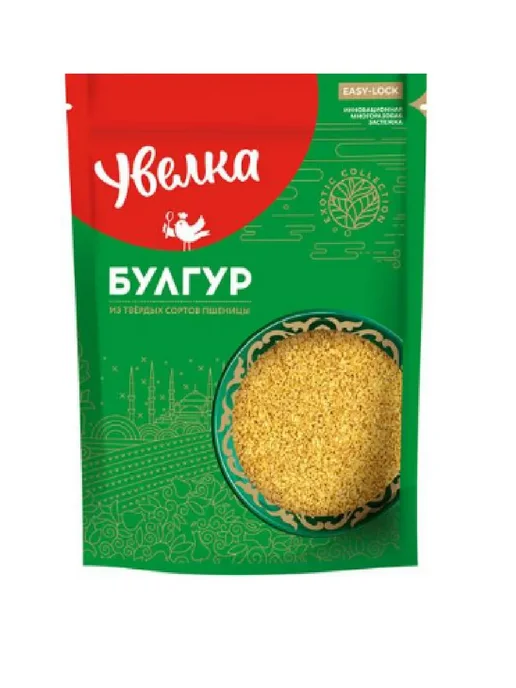 Увелка Крупа Булгур, 450 г, 3 шт, 450 г, 2 шт, фото 2