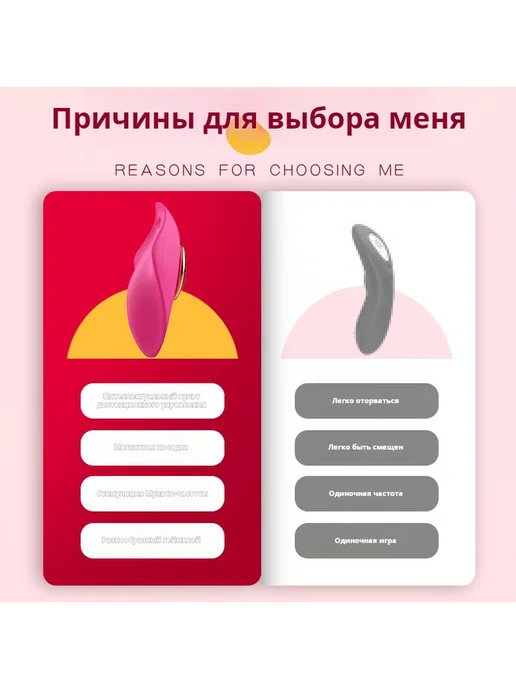 Беспроводной носимый фиолетовый вибратор с смазкой 7мл, 7 мл, фото 2