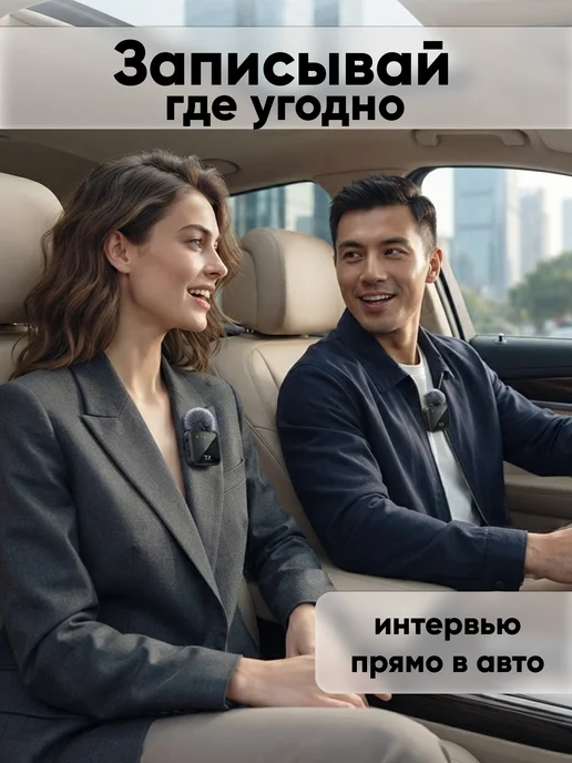 Микрофон петличный беспроводной, вариант, фото 7
