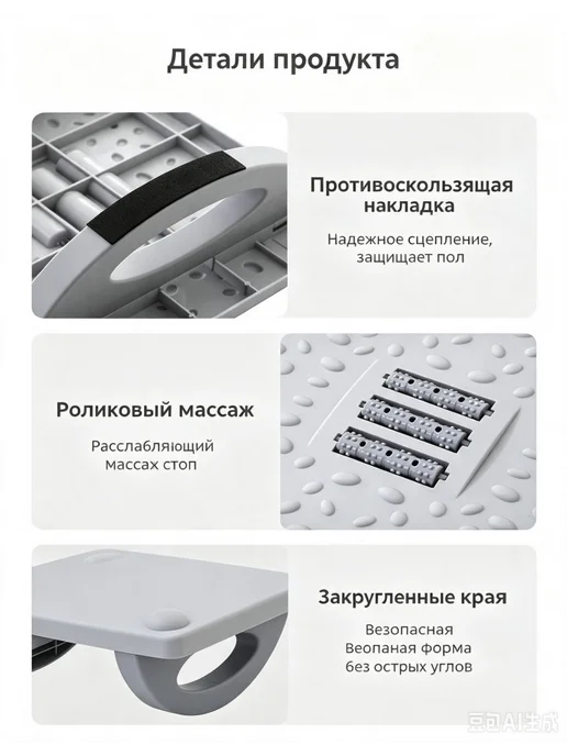 Подставка для детей в ванную, белый, фото 5