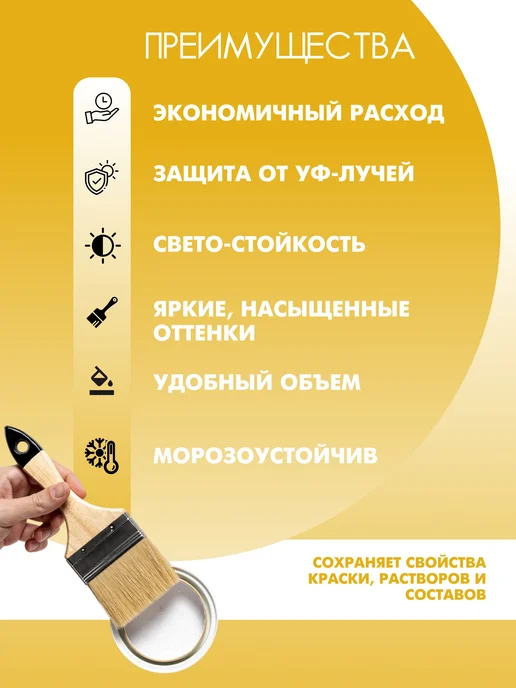 Колер универсальный 100 мл Коллекция - Желто-коричневый, 100 мл, фото 2