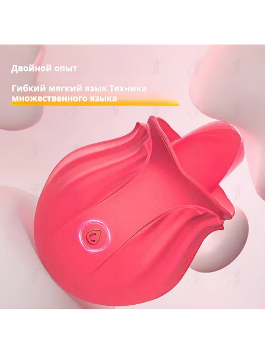 Вибратор для женщин мини голубой с рельефом тихий сильный, фиолетовый, фото 2
