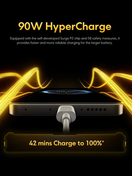 Смартфон Xiaomi Poco X7 Pro 12/12 ГБ, желтый, фото 5