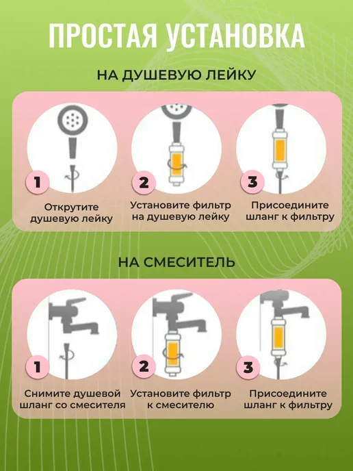 Фильтр для душа картриджи 21 шт, 21 шт, фото 4