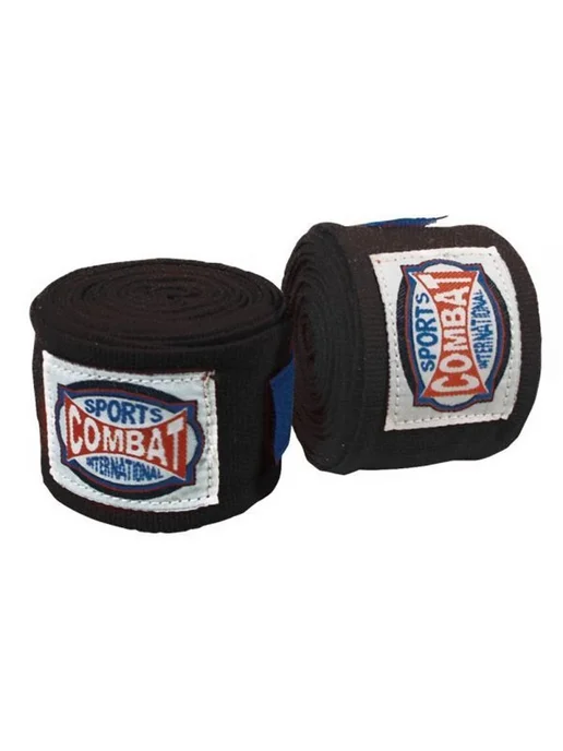 Боксерские бинты Combat WRAP3, 4,3 м, 5 см, липучка, 4,3 м