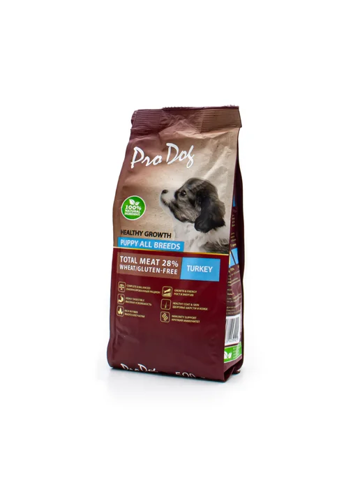 Сухой корм pro dog Здорового для собак, щенки, 0,5 кг, фото 6
