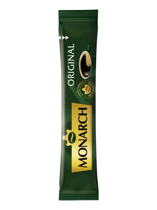 Monarch Кофе Original растворимый, Набор 1,8г*30шт*3уп, 1,8 г, 30 шт, фото 5