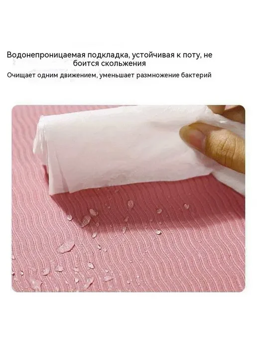 Коврик для скакалки толщиной из 1 части с амортизацией 60x4, 60x4, фото 8