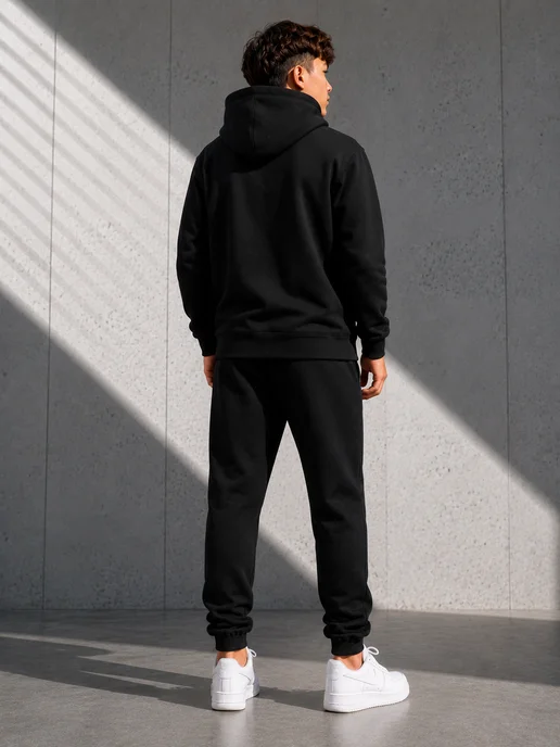 Nike Спортивный костюм для мальчика, черный, фото 5