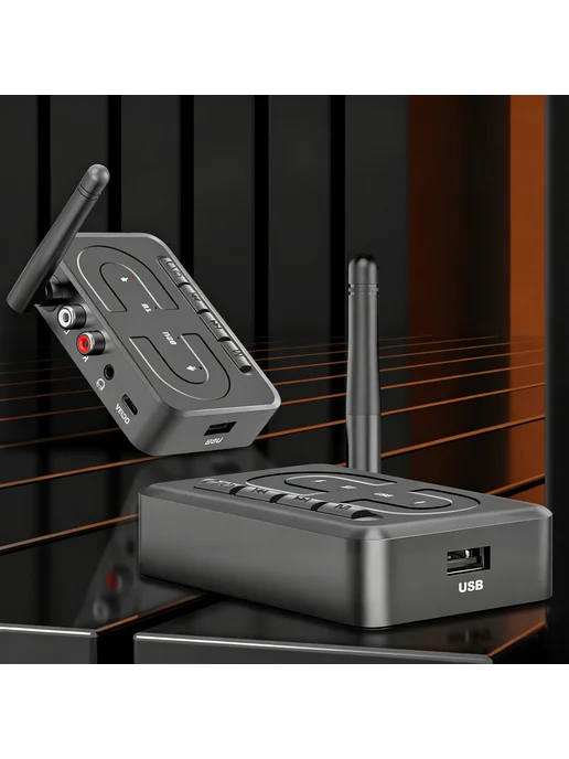 Bluetooth 6.0 для Hi-Fi, USB, AUX, RCA, беспроводной, вариант, фото 2