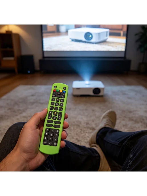Силиконовый кейс для Jio TV Lum Green, зеленый