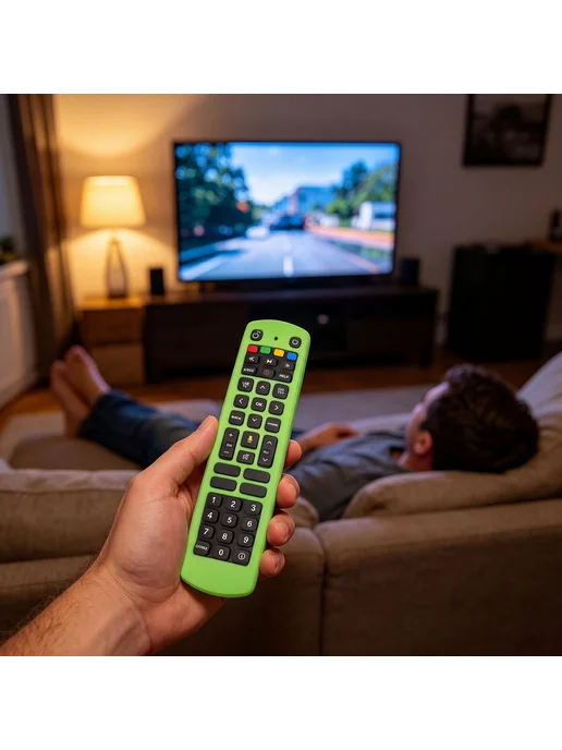 Силиконовый кейс для Jio TV Lum Green, зеленый, фото 2