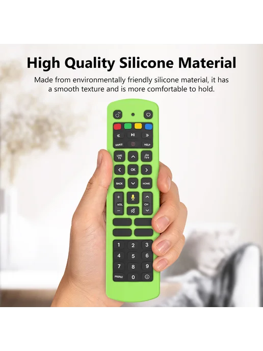 Силиконовый кейс для Jio TV Lum Green, зеленый, фото 6