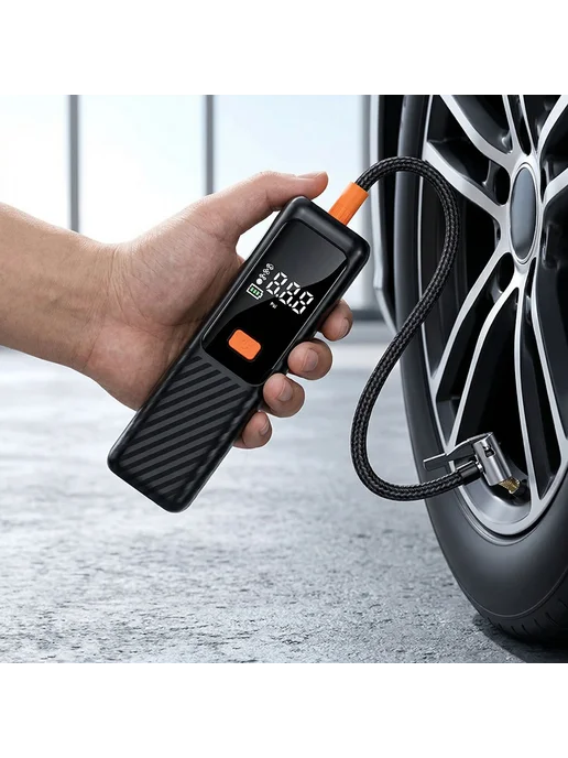 Компрессор 150 PSI, портативный, для авто, мото, велосипеда, вариант, фото 2