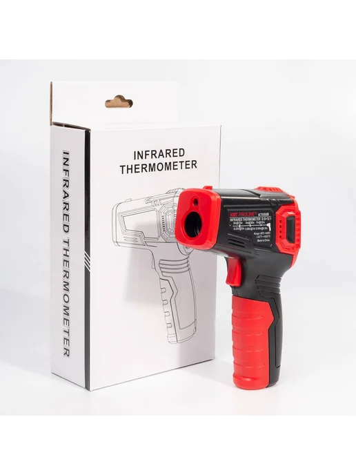 КВТ Пирометр 79138, бесконтактный, цифровой, -50 до 550°C, вариант, фото 4