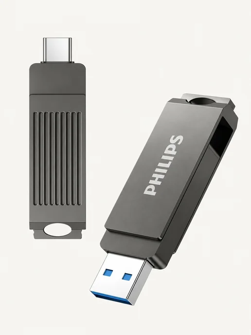 PHILIPS Флешка беспроводная, серый