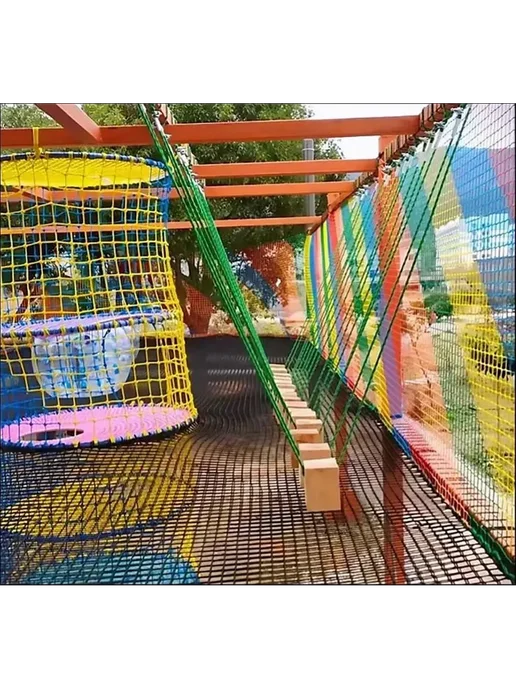 Сетка веревочная заградительная 1х2 м, 1x2 м, 2 м, фото 8