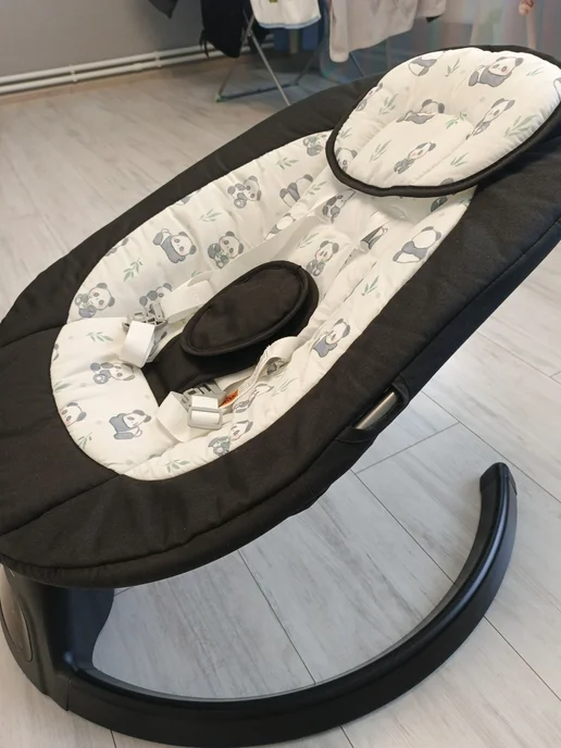 Good Baby Электрокачели для новорожденных, электро шезлонг, черный, фото 2