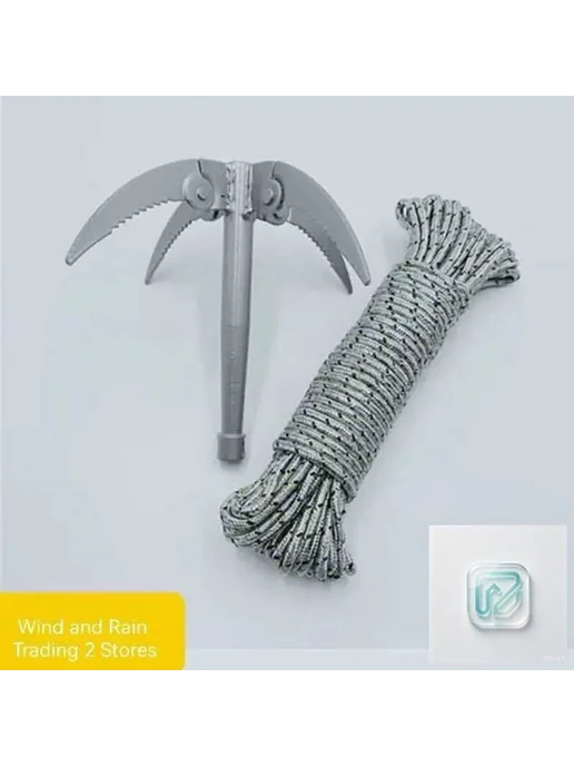 Якорь для лодки, стальной, 18 см, 0.32 кг, 320 г, фото 6