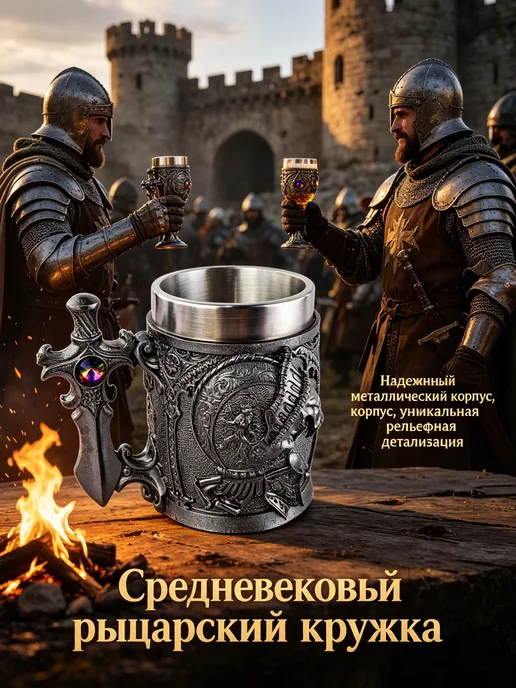 Кружка пивная 450 мл 1 шт для виски, 450 мл, 1 шт, фото 4