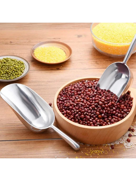 Совок для сыпучих продуктов, льда, 1120 мл, 1 шт, 1,12 л, 1 шт, фото 3