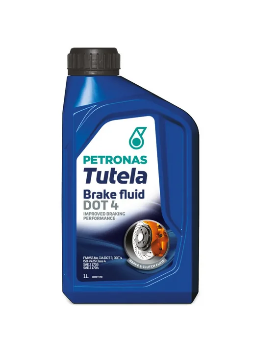 PETRONAS TUTELA BRAKE FLUID DOT 4, 1L Жидкость тормозная, 1 л