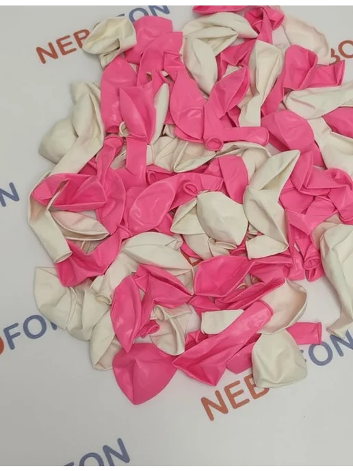 Nebofon Воздушные шары голубые и розовые 5 штук, белый, фото 7