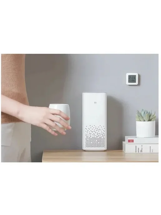 MIJIA Датчик температуры и влажности, домашняя метеостанция, белый, фото 4
