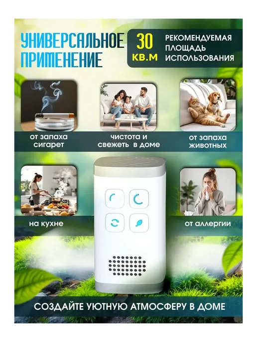 Озонатор воздуха ионизатор домашний, вариант, фото 2