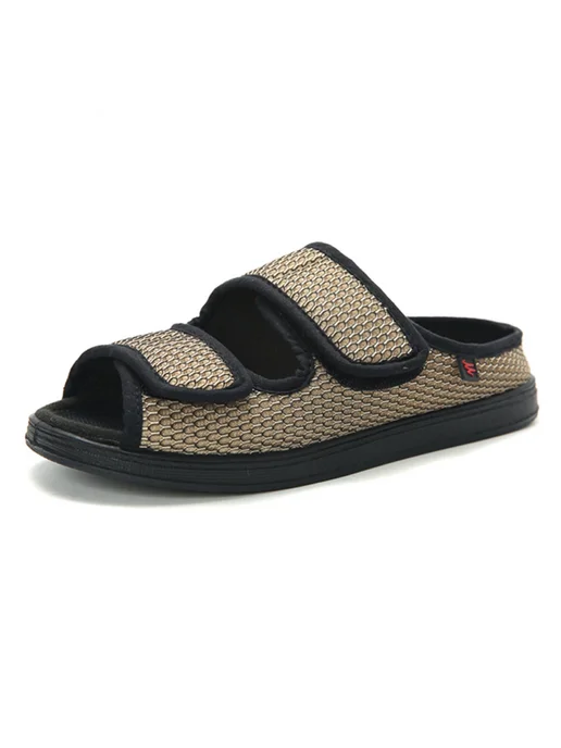 Wide diabetic shoes for swollen feet, for men and women (Kha, зеленый, фото 6
