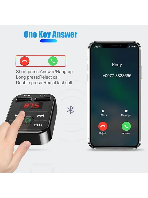 Автомагнитола Bluetooth, TF, большая емкость, вариант, фото 2