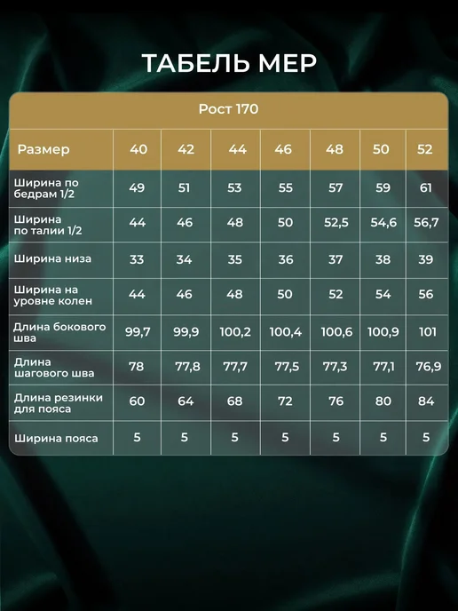 Выкройка брюк свободного кроя, размеры 54–64 158, вариант, фото 6