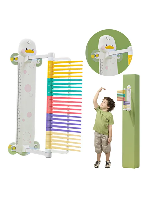 Вертикальный тестер для детей Wall Mount, Утка, вариант, фото 3