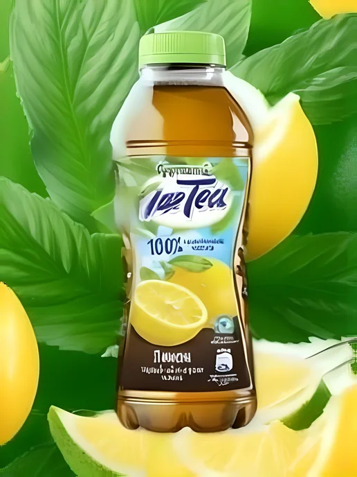 Фрутмотив Холодный чай черный со вкусом лимона 1500мл*6шт, 500 мл, фото 4