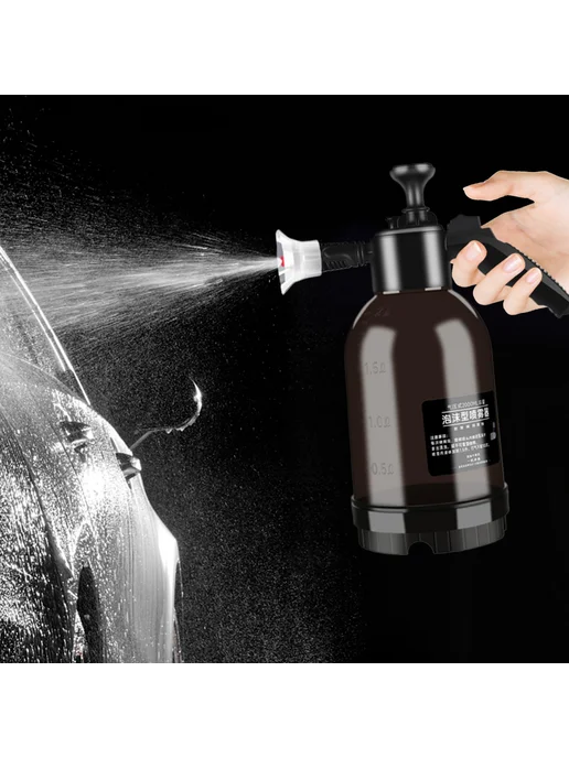 2Л Pump Foam распылитель ручной для мойки, черный, 2 л, фото 7