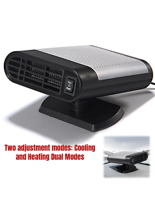 12V авто обогреватель переносной электро Fan для машины, кра, вариант, фото 3