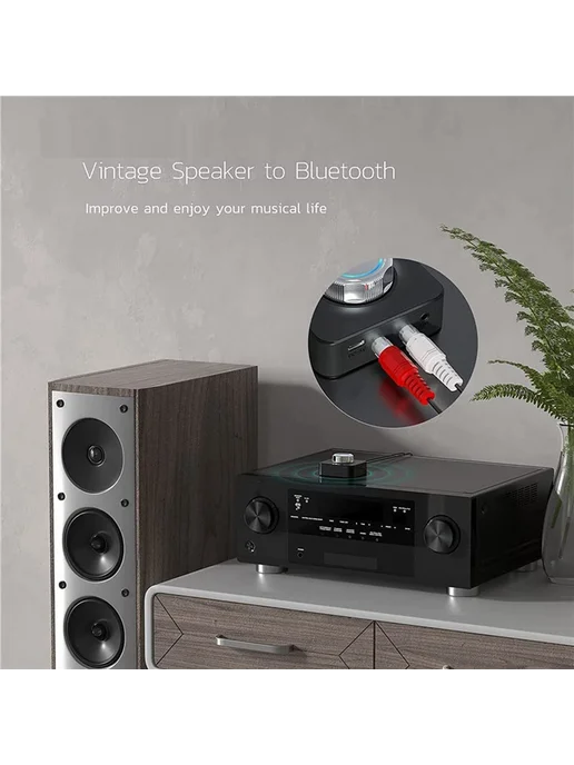 Bluetooth 5.0 аудиоприемник 3D стерео, AUX 3.5 мм, вариант, фото 3