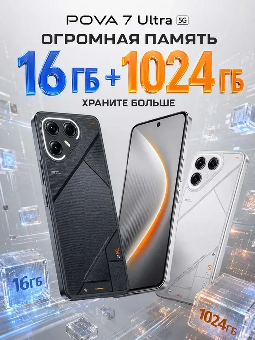 Смартфон TECNO 1 16/1024 ГБ, черный, фото 2
